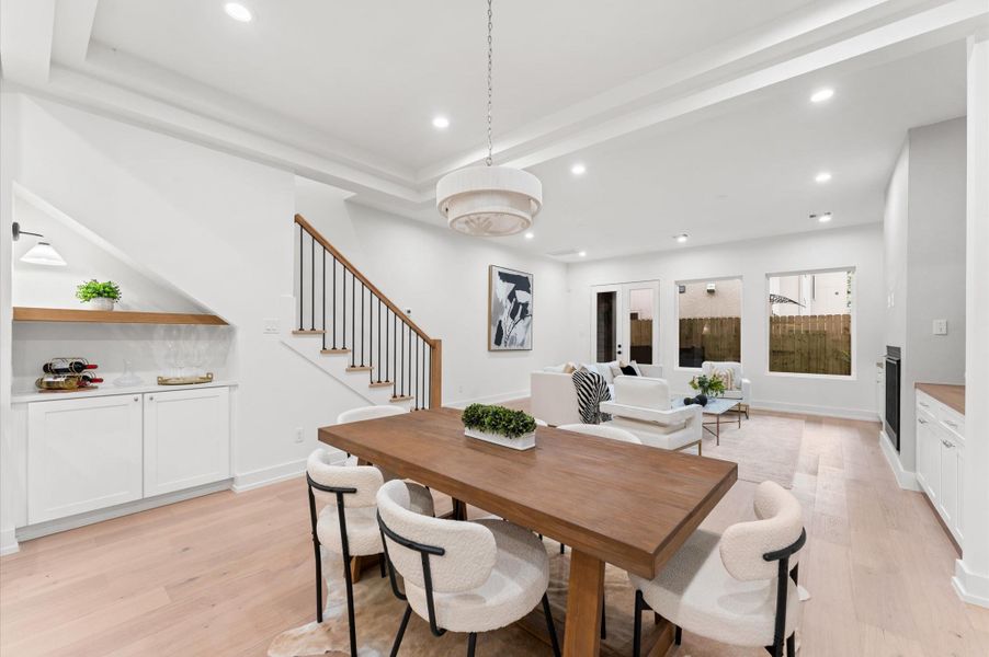 Dining room second view Dining room second view
