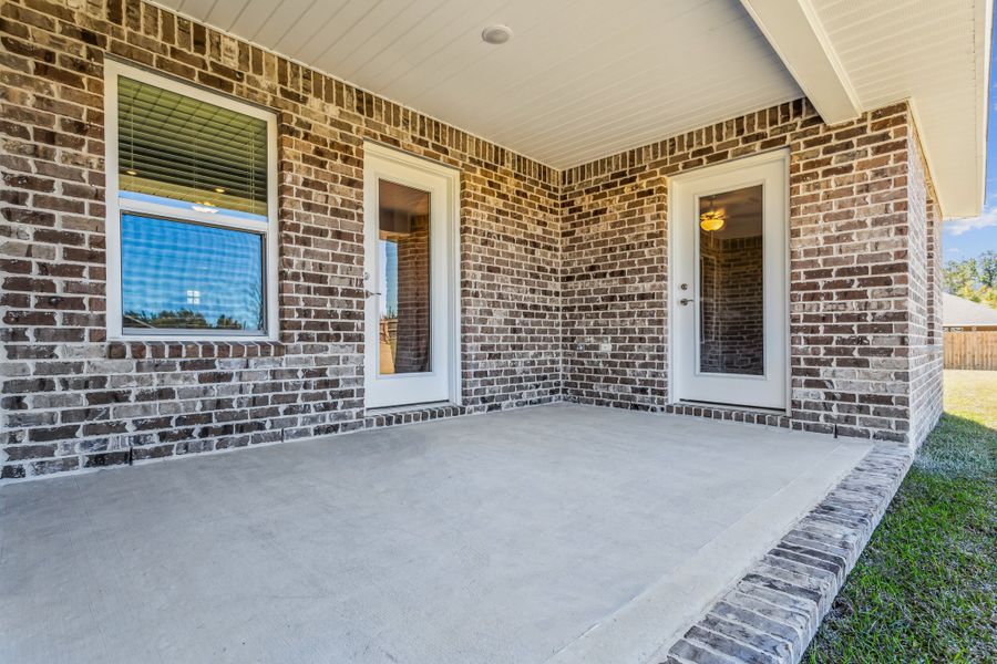 Representative exterior photo of a completed home built from the The Turquoise by Herbst Homes in Clear Water Landing, Milton, FL (Image 40).