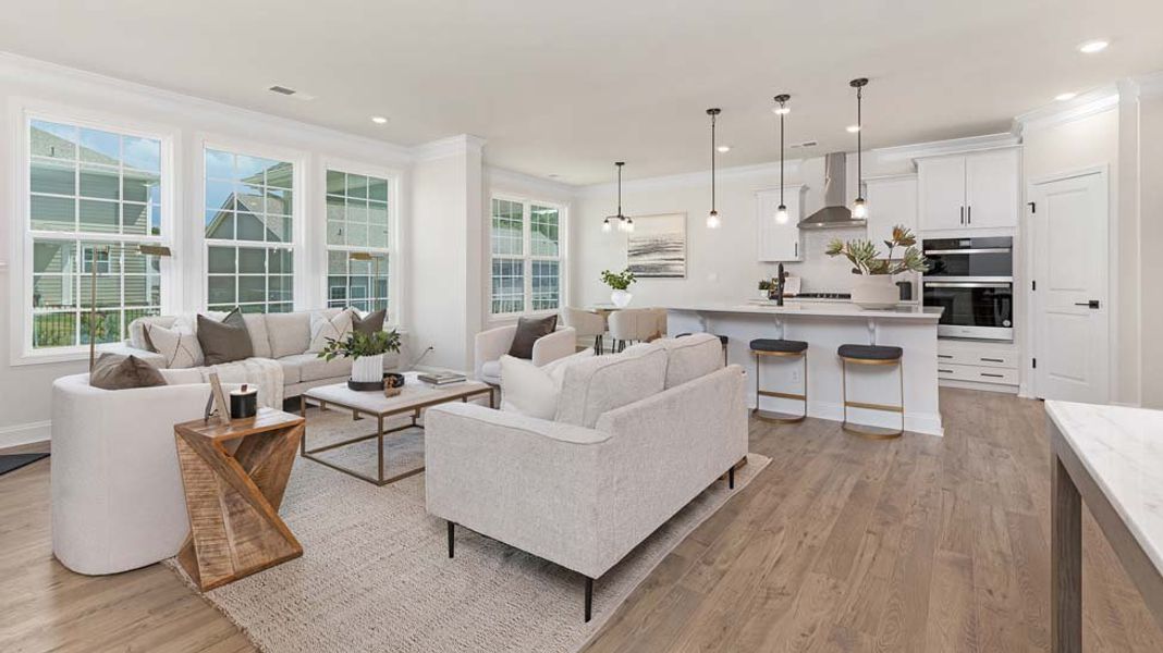 Furnished interior view inside a new home in Sylvan Creek, Denver (Image 13).