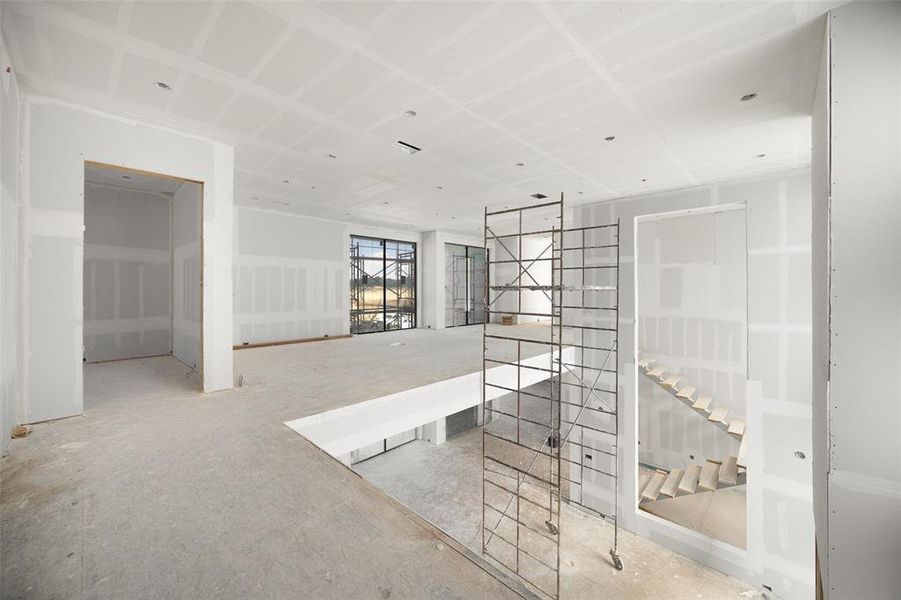 Spacious, unfurnished interior of a new home in , Heath (Image 19). Spacious, unfurnished interior of a new home in , Heath (Image 19).
