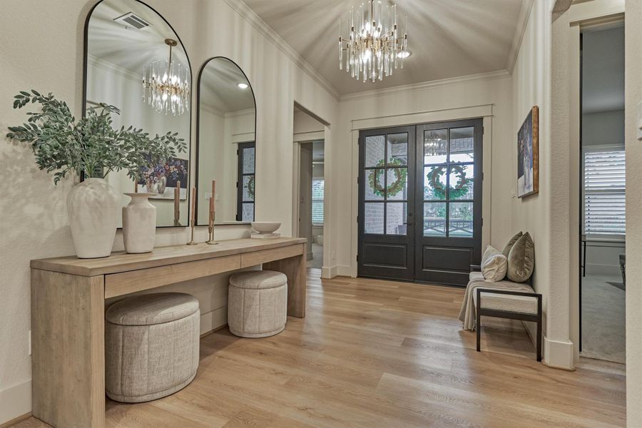 Furnished interior view inside a new home in , Montgomery (Image 7).