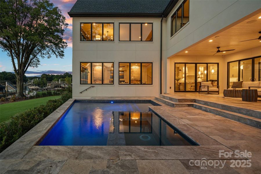 Exterior details and patio area of a home in , Cornelius (Image 23).