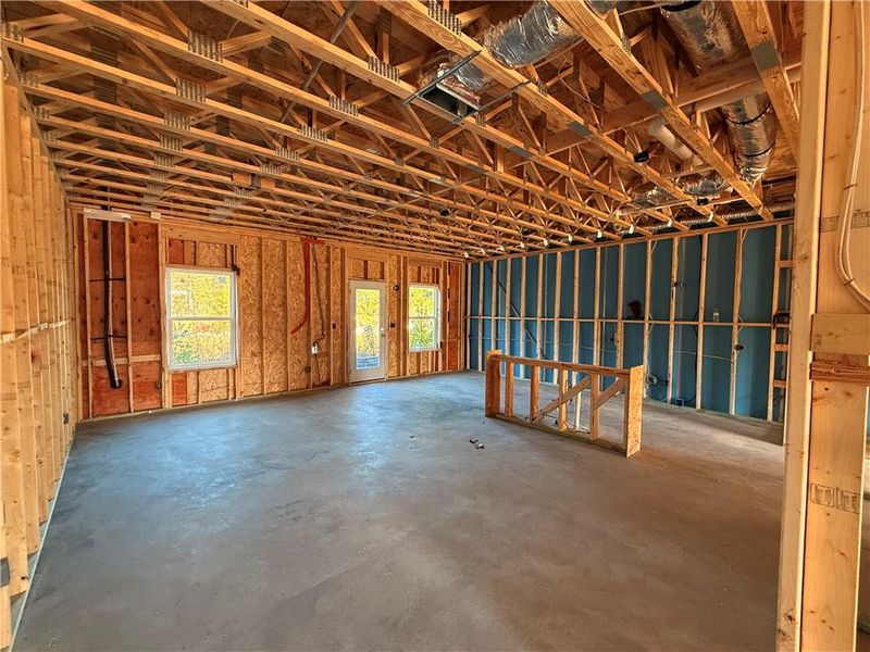 In-progress construction of a new home in Leydenview, Mableton, GA (Image 37).