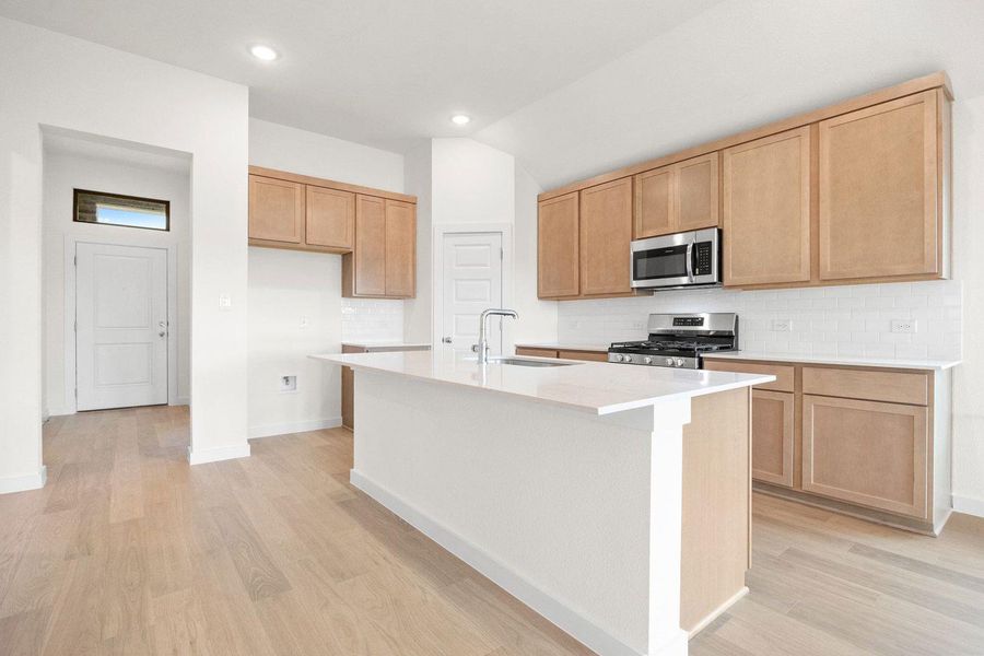 Furnished interior view inside a new home in Prairie Winds, Hutto (Image 6).