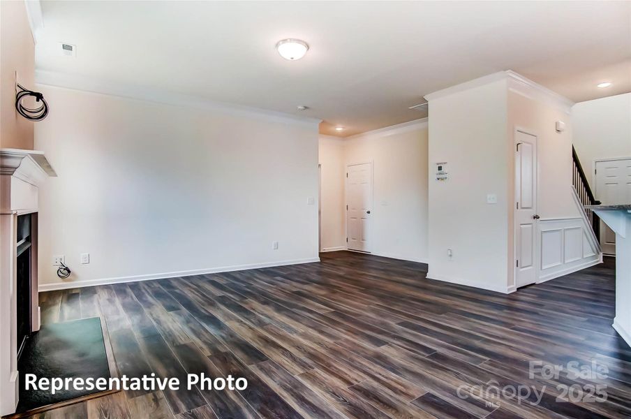 Spacious, unfurnished interior of a new home in The Meadows at Laurelbrook, Sherrills Ford (Image 28). Spacious, unfurnished interior of a new home in The Meadows at Laurelbrook, Sherrills Ford (Image 28).