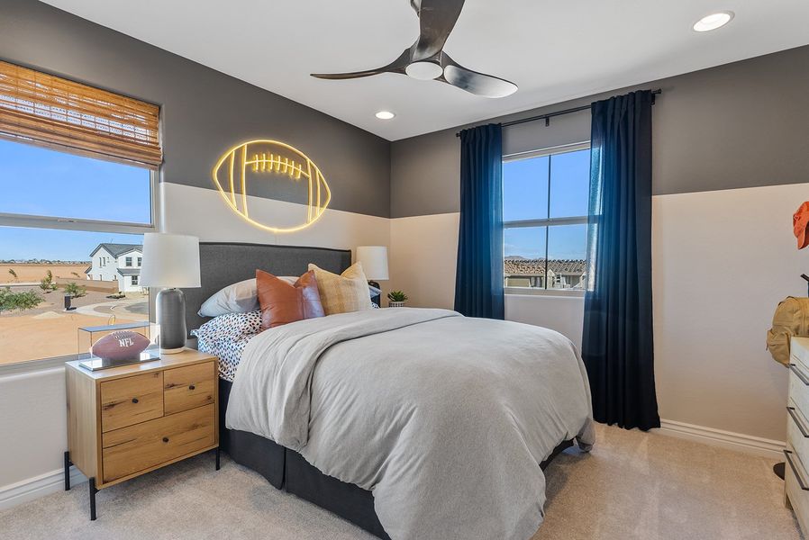 Furnished interior view inside a new home in Artisan at Asante, Surprise (Image 19).