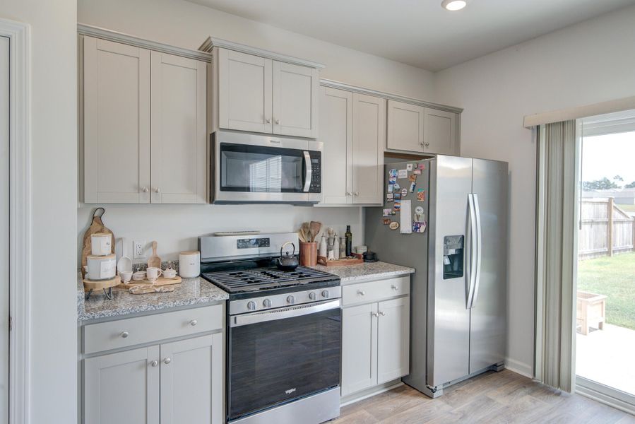 Furnished interior view inside a new home in , Summerville (Image 7).