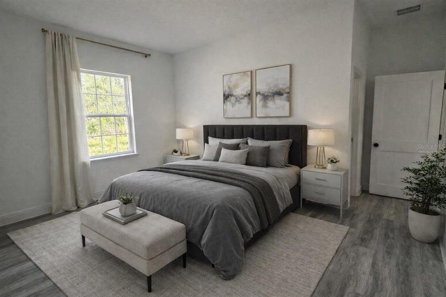 Furnished interior view inside a new home in , Ocala (Image 12).