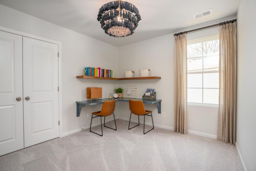 Furnished interior view inside a new home in Cypress Preserve, Moncks Corner (Image 2). Furnished interior view inside a new home in Cypress Preserve, Moncks Corner (Image 2).