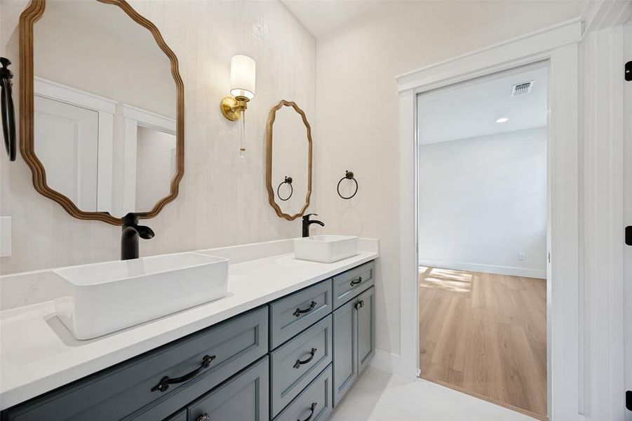 Furnished interior view inside a new home in , Pottsboro (Image 15).