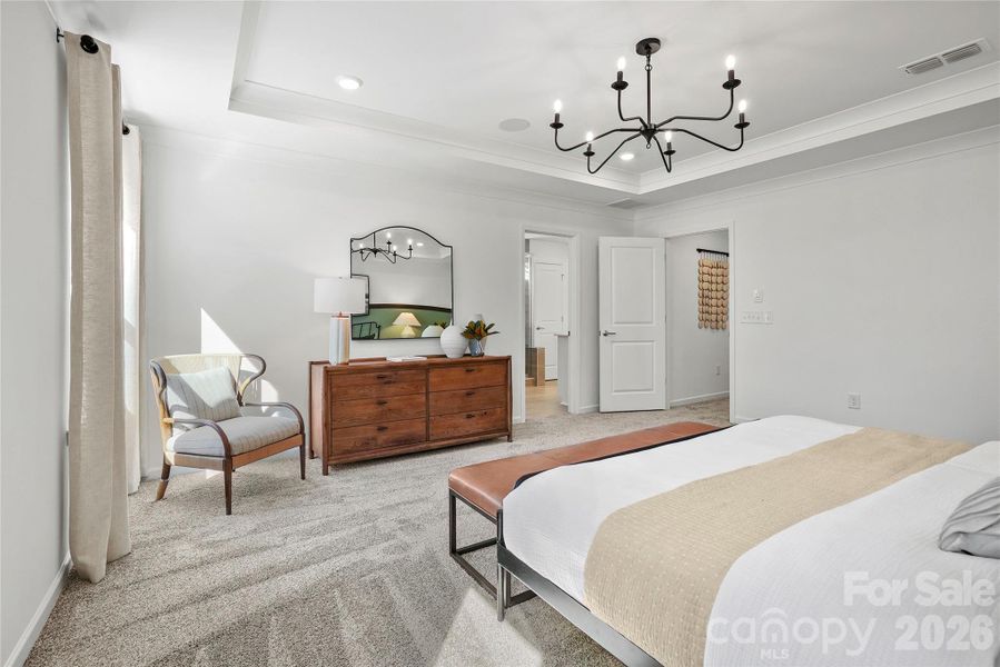 Furnished interior view inside a new home in Riverstone, Monroe (Image 12).