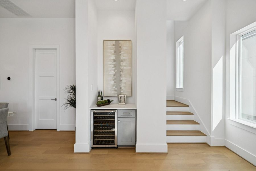 Furnished interior view inside a new home in West 21st Residences, Houston (Image 25).