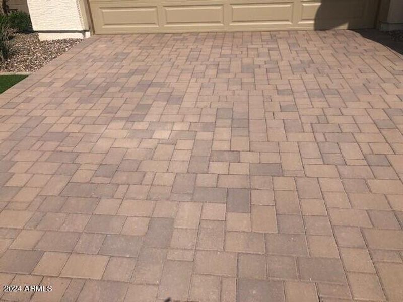 Escalante Paver Driveway