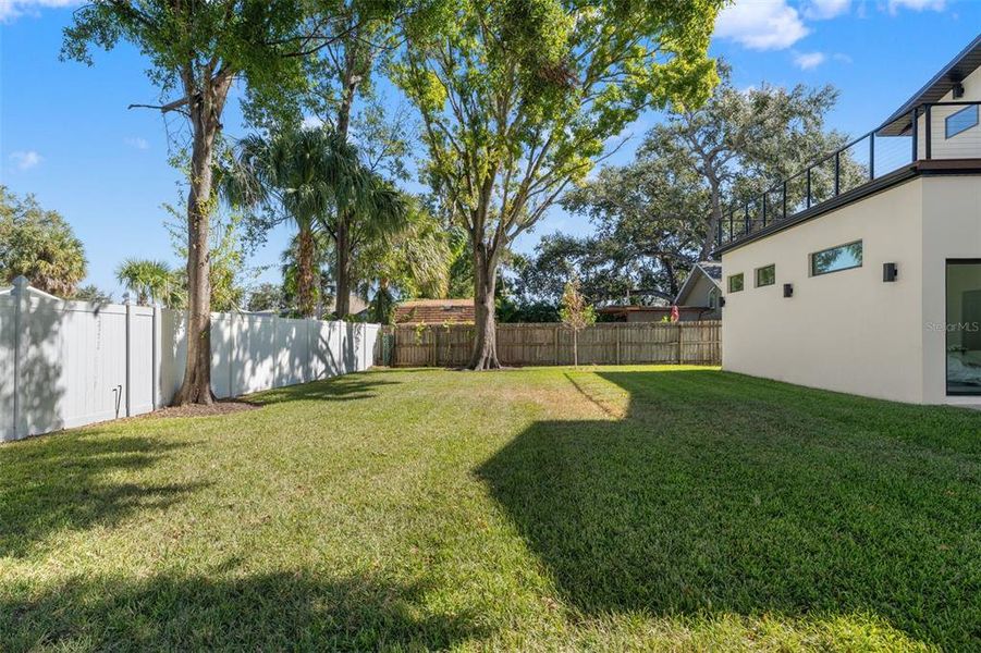 Exterior details and patio area of a home in , Tampa (Image 32). Exterior details and patio area of a home in , Tampa (Image 32).