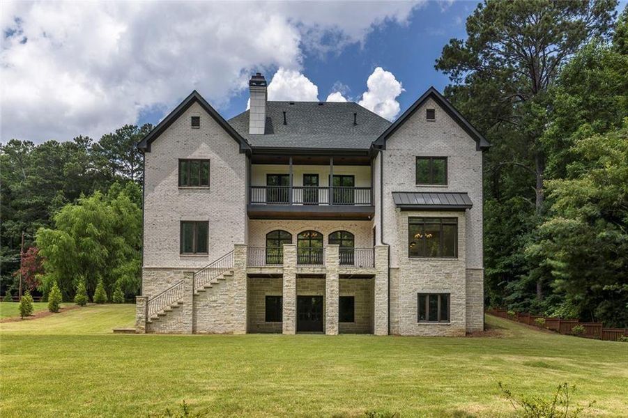 Front exterior of a new home in , Roswell, GA, highlighting curb appeal (Image 2).