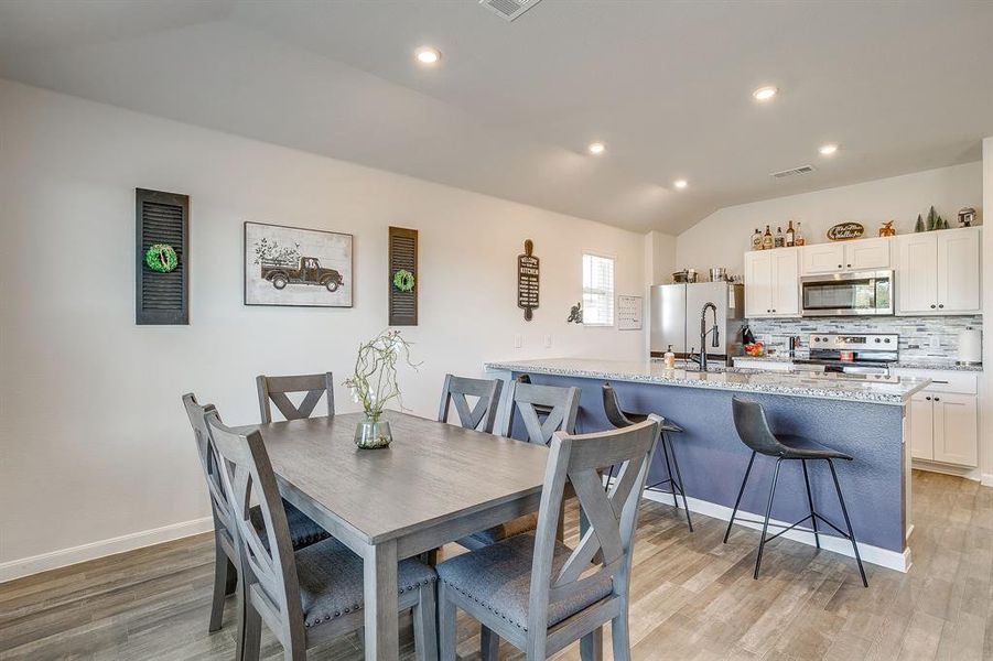 Furnished interior view inside a new home in , Springtown (Image 8). Furnished interior view inside a new home in , Springtown (Image 8).