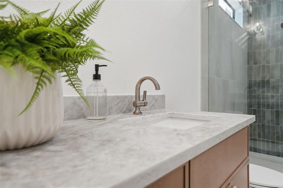 Close-up of interior finishes inside a home in , Tampa (Image 21).