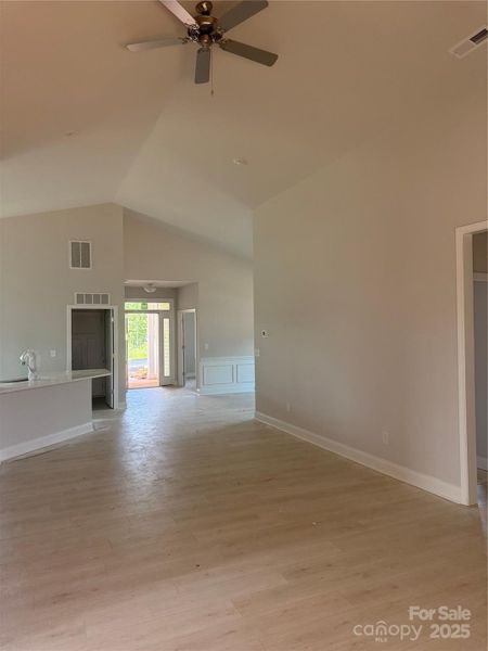 Family Room View from Back Entrance