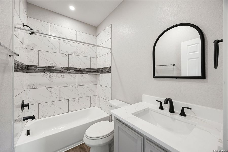 Furnished interior view inside a new home in , Somerset (Image 6).