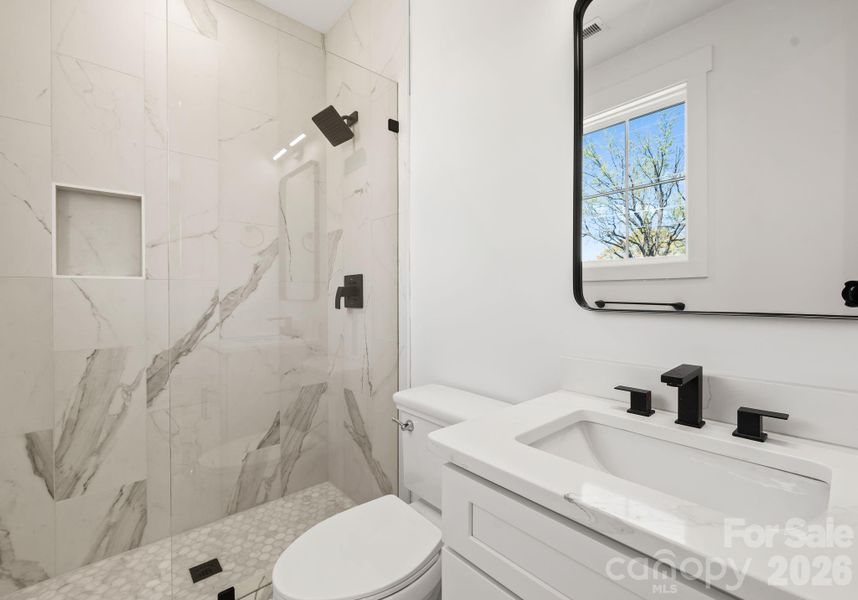 Furnished interior view inside a new home in , Charlotte (Image 26).