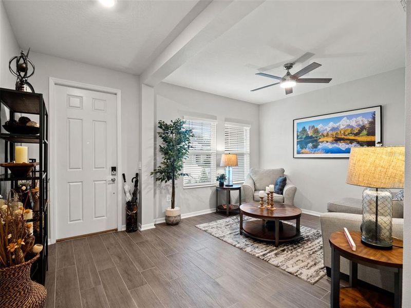 Furnished interior view inside a new home in , Mount Dora (Image 12). Furnished interior view inside a new home in , Mount Dora (Image 12).