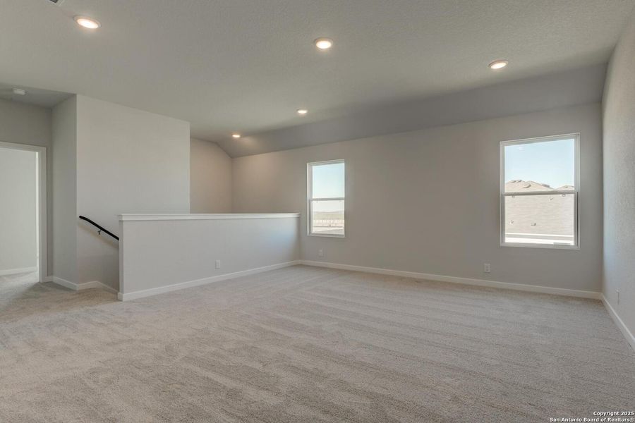 Spacious, unfurnished interior of a new home in The Preserve at the Wilder, Adkins (Image 16).