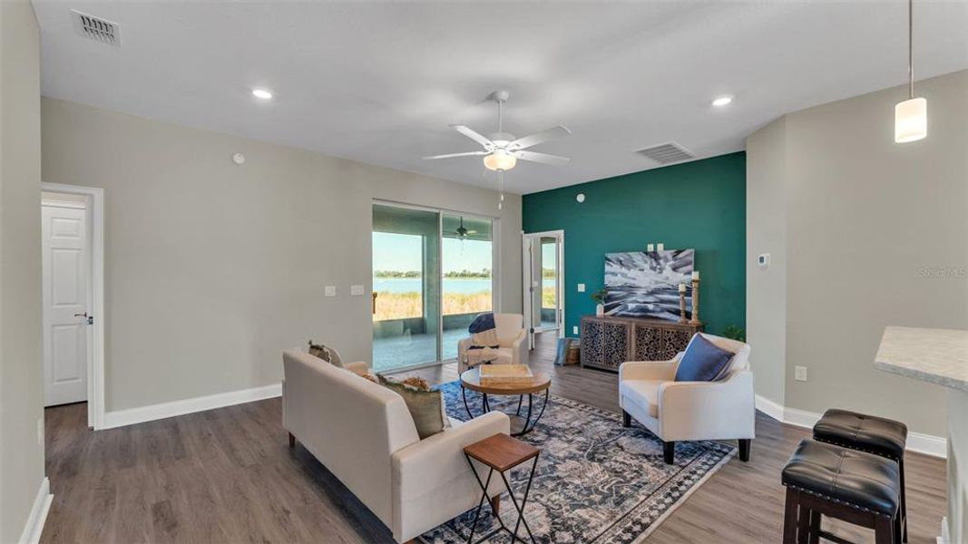 Furnished interior view inside a new home in , Lake Alfred (Image 16). Furnished interior view inside a new home in , Lake Alfred (Image 16).