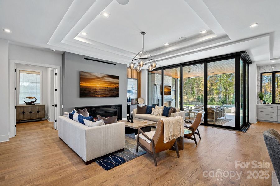 Furnished interior view inside a new home in , Davidson (Image 7).