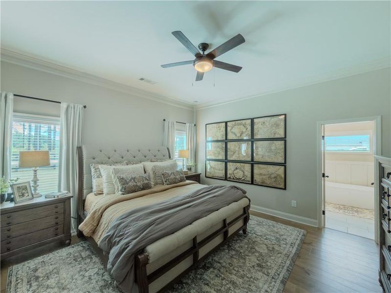 Furnished interior view inside a new home in , Good Hope (Image 41).