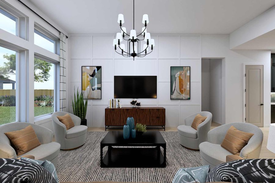 The McCamey - Family Room