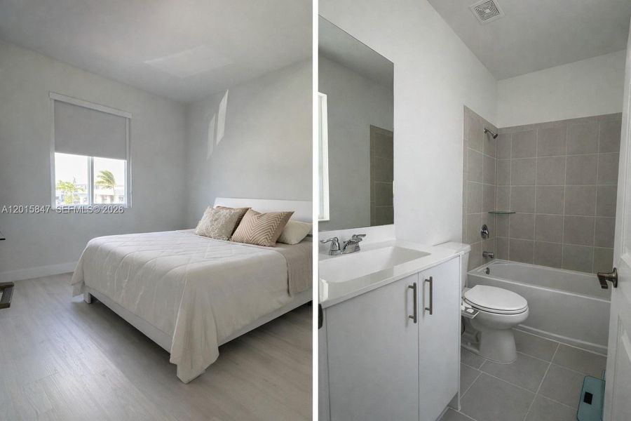 Furnished interior view inside a new home in , Homestead (Image 9).