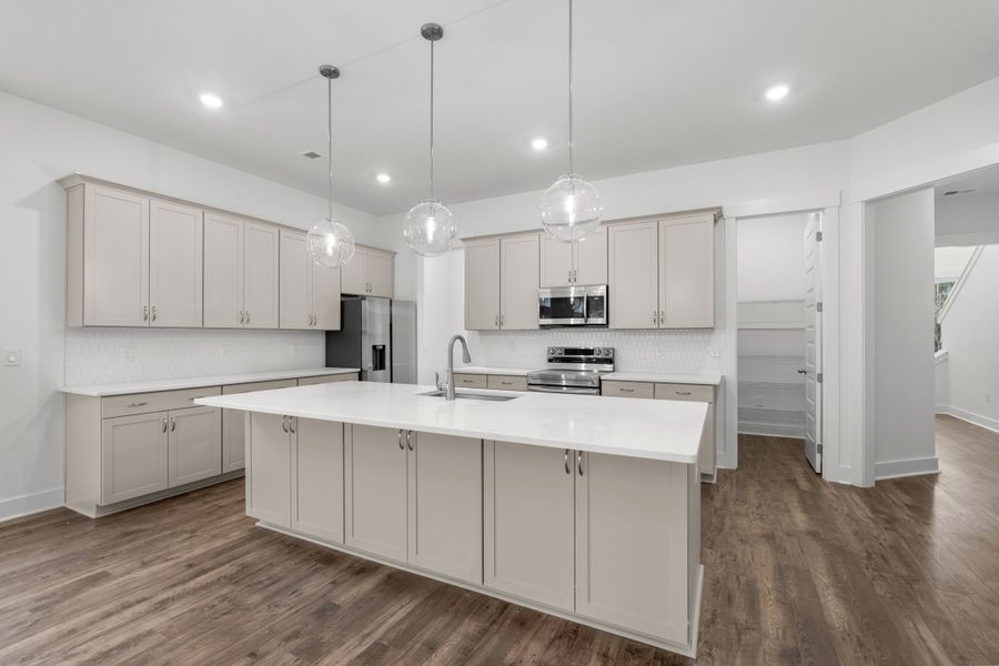 Furnished interior view inside a new home in Long Bay Golf Club, Longs (Image 6).