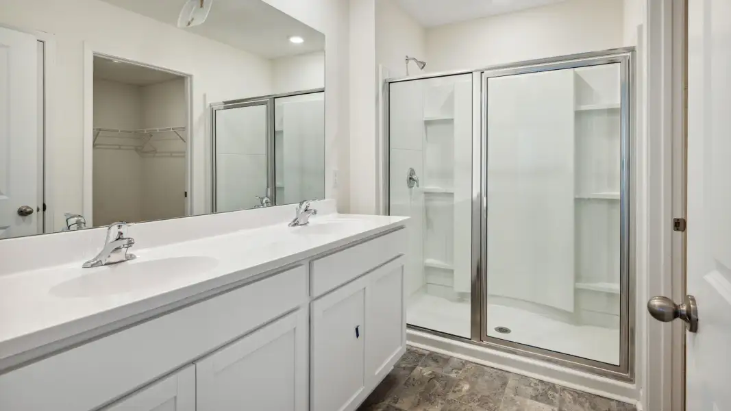 Furnished interior view inside a new home in Keebler Meadows, Johnson City (Image 11).