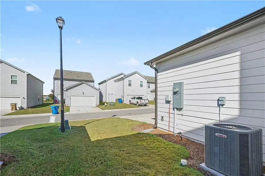 Exterior details and patio area of a home in Casteel, Bethlehem (Image 3).
