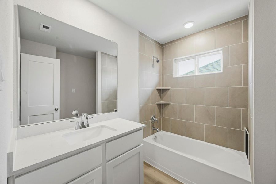 Furnished interior view inside a new home in Audubon, Magnolia (Image 8).