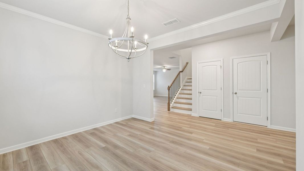Furnished interior view inside a new home in Hamilton Lakes, Loganville (Image 17).