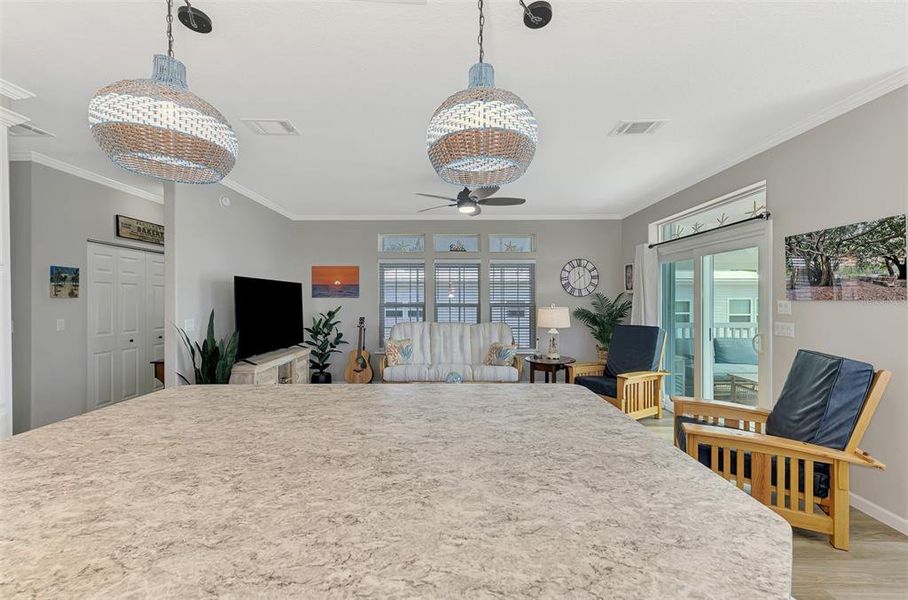 Furnished interior view inside a new home in , Venice (Image 17).