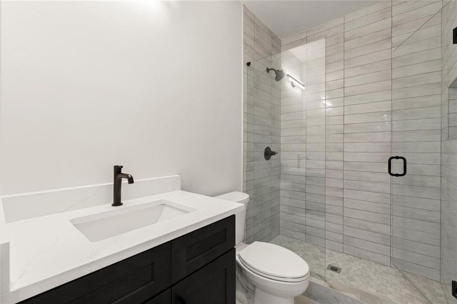 Furnished interior view inside a new home in , Marietta (Image 32).