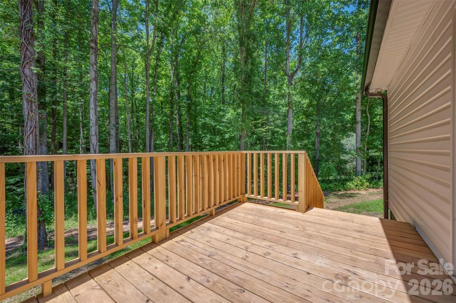 Exterior details and patio area of a home in , Bostic (Image 18).