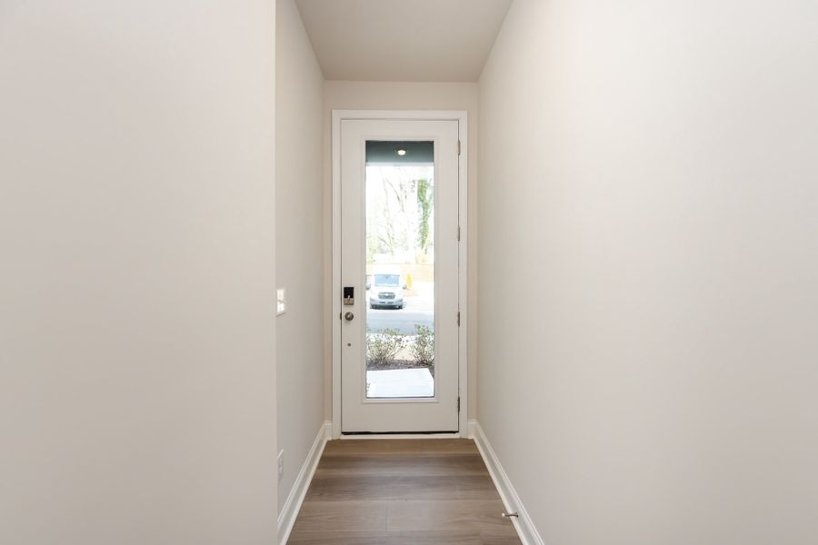 Spacious, unfurnished interior of a new home in Archer Row, Charlotte (Image 18). Spacious, unfurnished interior of a new home in Archer Row, Charlotte (Image 18).