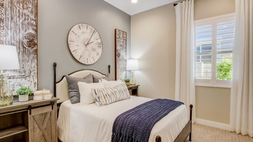 Representative furnished interior of a home built from the Amethyst by DRB Homes in Arroyo Seco - Hacienda, Buckeye (Image 7).