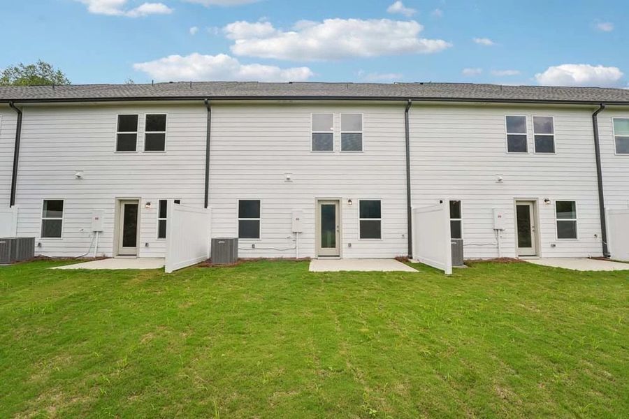 Rear Exterior Featuring Private Patio