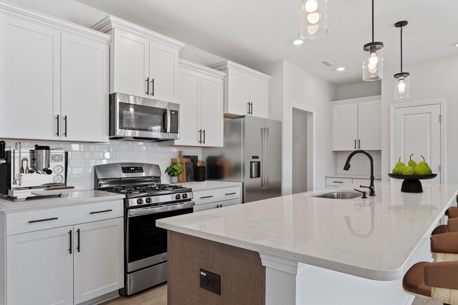 Furnished interior view inside a new home in Pineland Preserve, Summerville (Image 4).