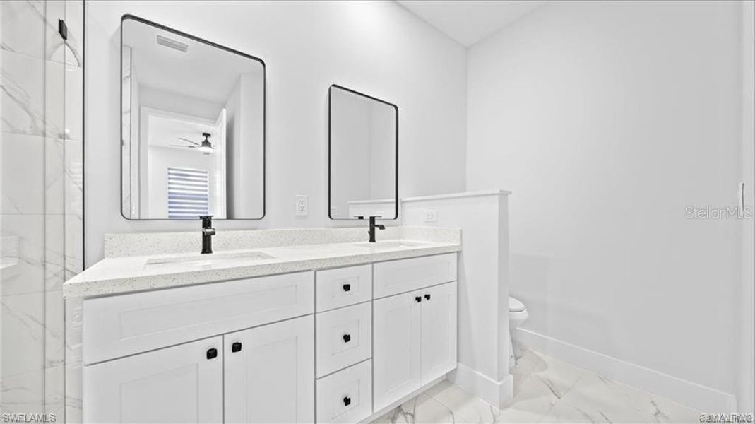 Furnished interior view inside a new home in , Lehigh Acres (Image 8).