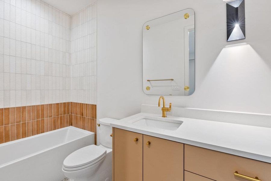 Furnished interior view inside a new home in , Austin (Image 32).