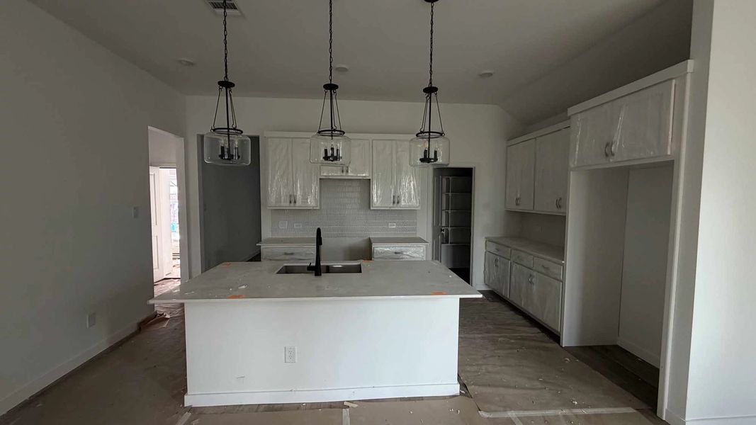 Kitchen Construction Progress featuring the Harmony Collection