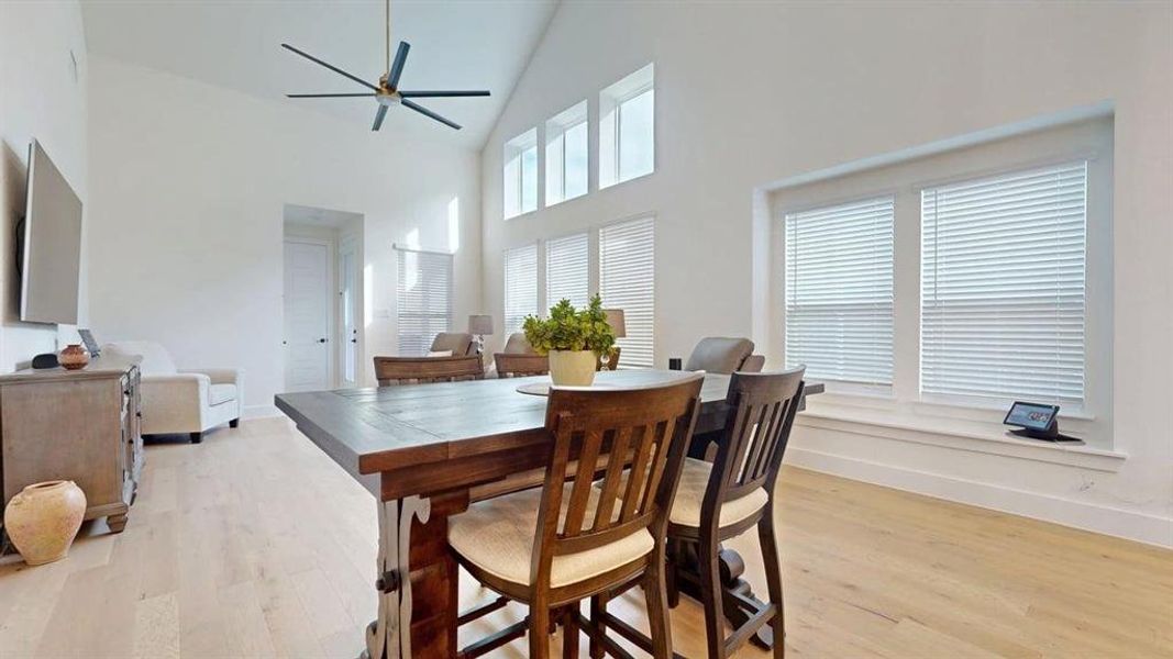 Furnished interior view inside a new home in Pecan Square: 40ft. lots, Northlake (Image 8).