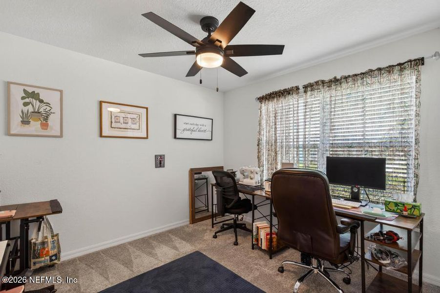 Furnished interior view inside a new home in Wells Landing, Jacksonville (Image 13). Furnished interior view inside a new home in Wells Landing, Jacksonville (Image 13).