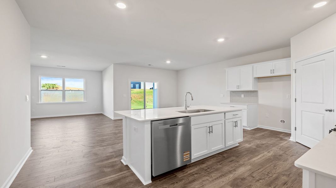 Furnished interior view inside a new home in Foxbank, Gray Court (Image 8).