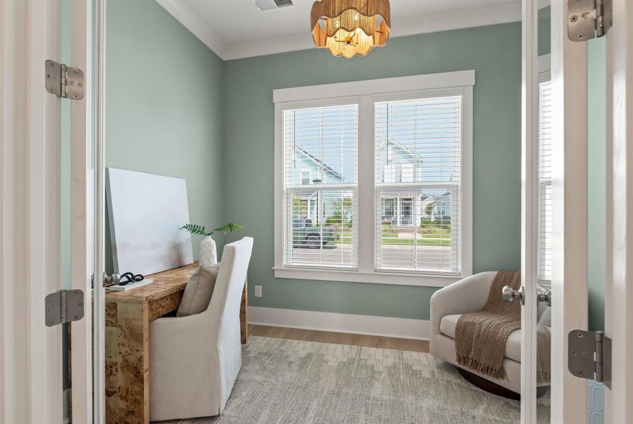 Furnished interior view inside a new home in Nexton, Summerville (Image 14).